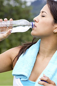 La deshidratación disminuye el rendimiento deportivo